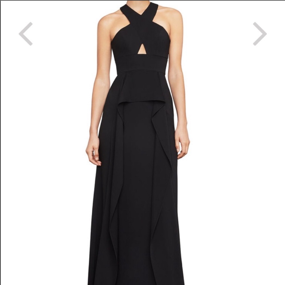 BCBG Max Azria Bryleigh black gown